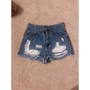 Forever 21 high waisted shorts